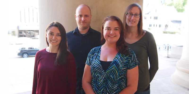 Katherine Lagree, James Winsor, Teresa Spix, and Stephanie Biedka