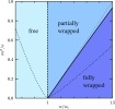 phase diagram for the wrapping of a colloidal particle by a fluid membrane