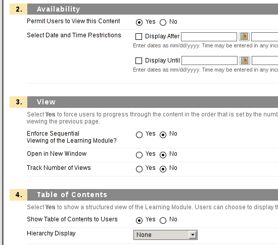 Learning Module Screenshot 2