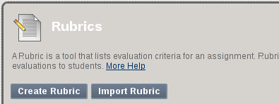 Rubrics Header Screenshot