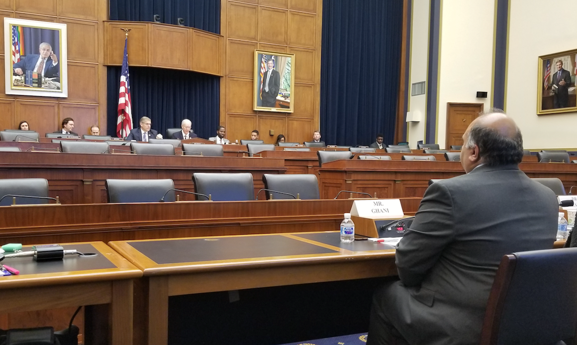 Professor Rayid Ghani testifies at the House Financial Services Committee
