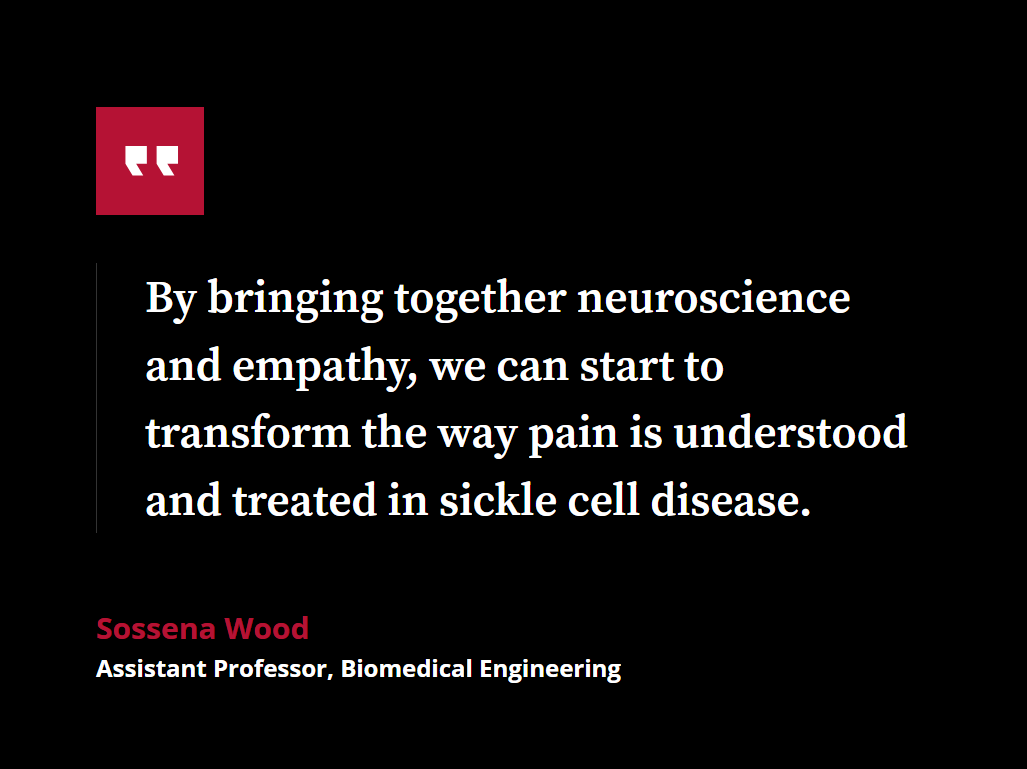 Bringing sickle cell disease pain into focus