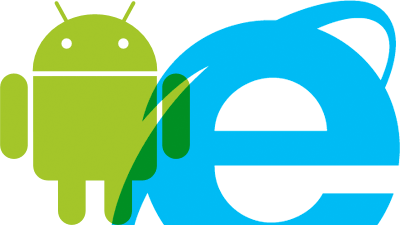 image of Chrome and IE browser logos