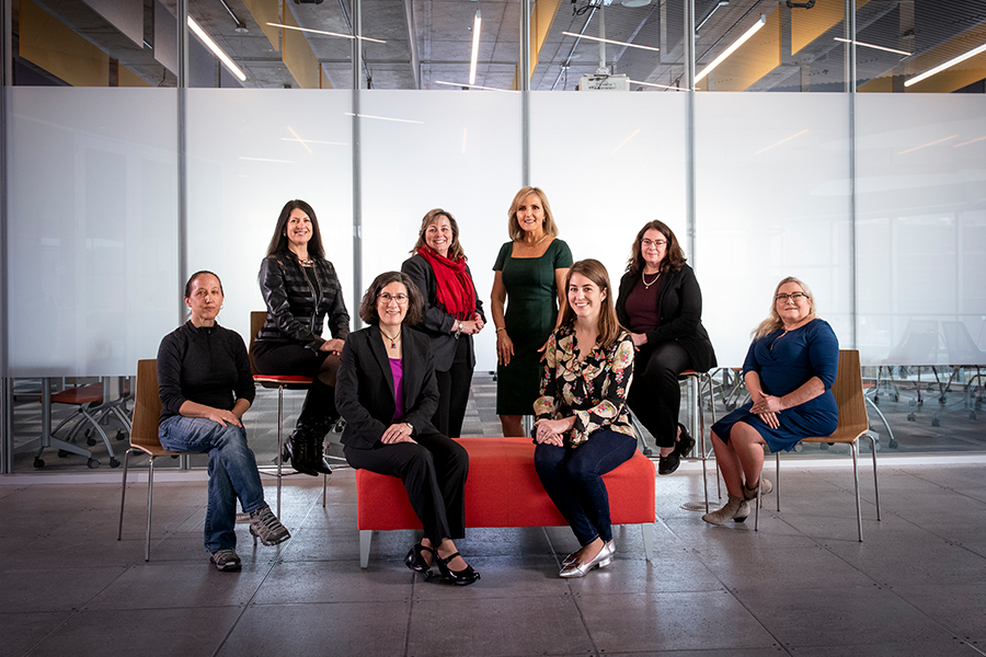 photo of CMU cybersecurity women