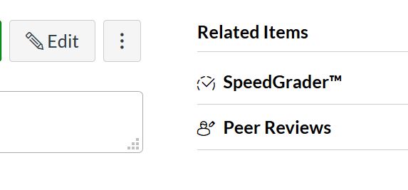 peer reviews option