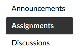 assignments area