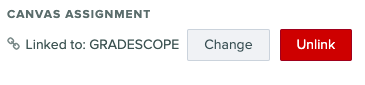 gradescope link confirmation popup