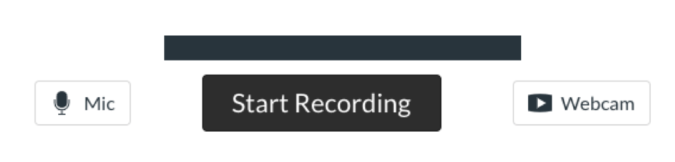 canvas media recorder start recording button