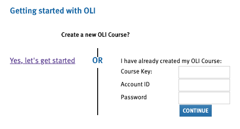 course key field