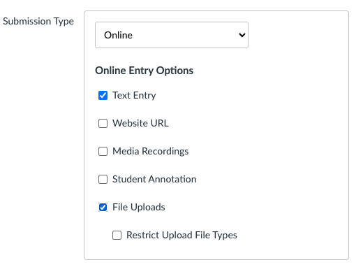 image of file uploads box