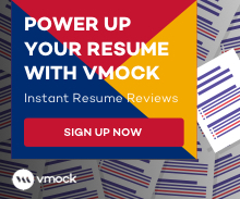 VMock box ad
