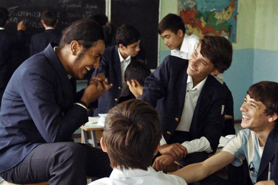 A still from the film The Orphanage by Shahrbanoo Sadat