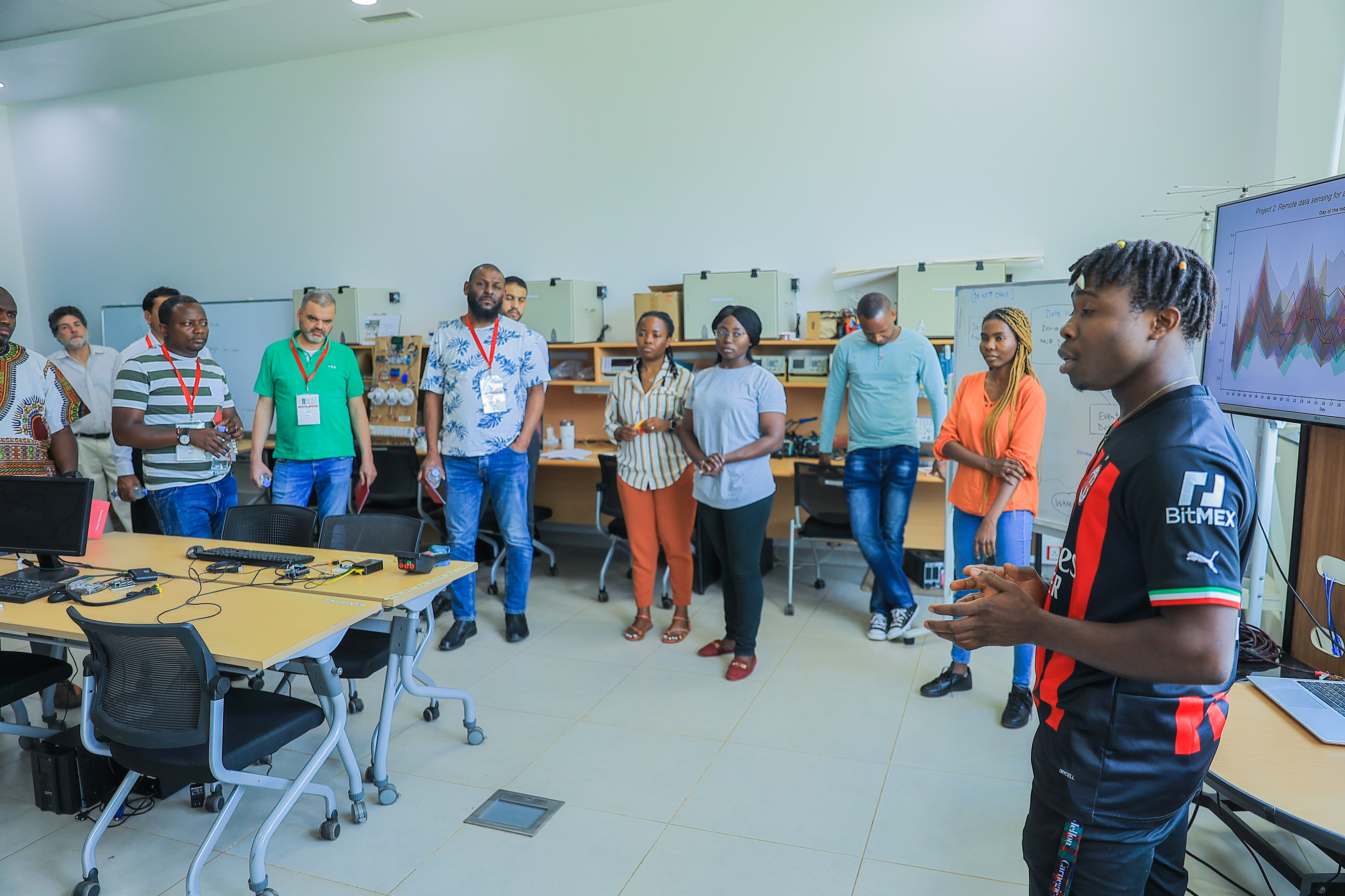 Students at CMU Africa