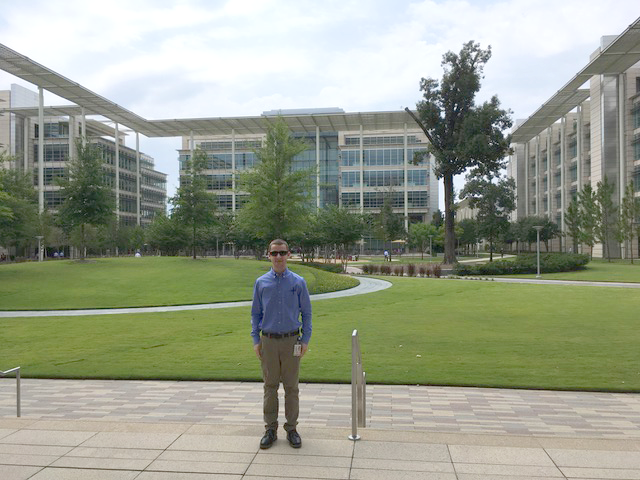 Junior Paul Anderson dove deeper into his fascination with offshore civil engineering this summer while interning at ExxonMobile.
