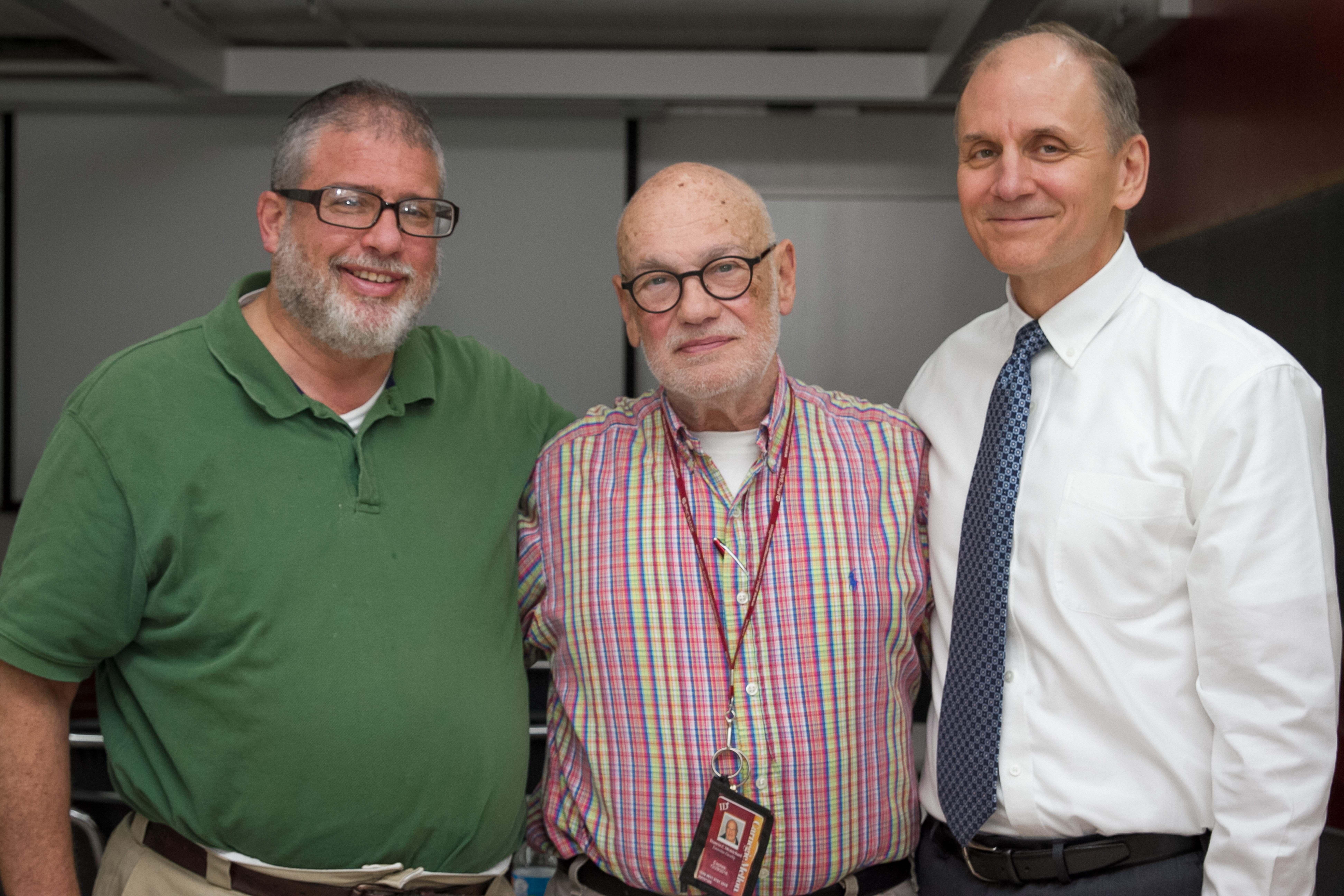 Professors Mitch Small, Dave Dzombak, and Fran McMichael