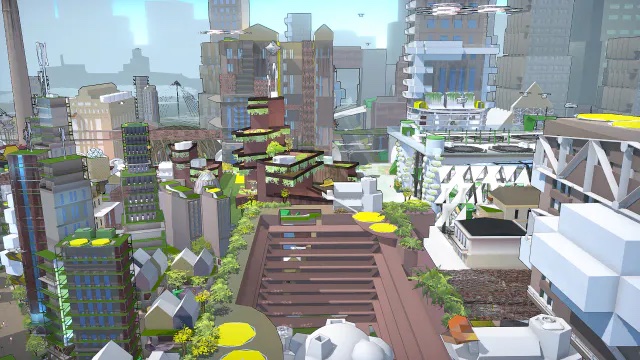 Artistic rendering of the future city (ASCE - Future World Vision)