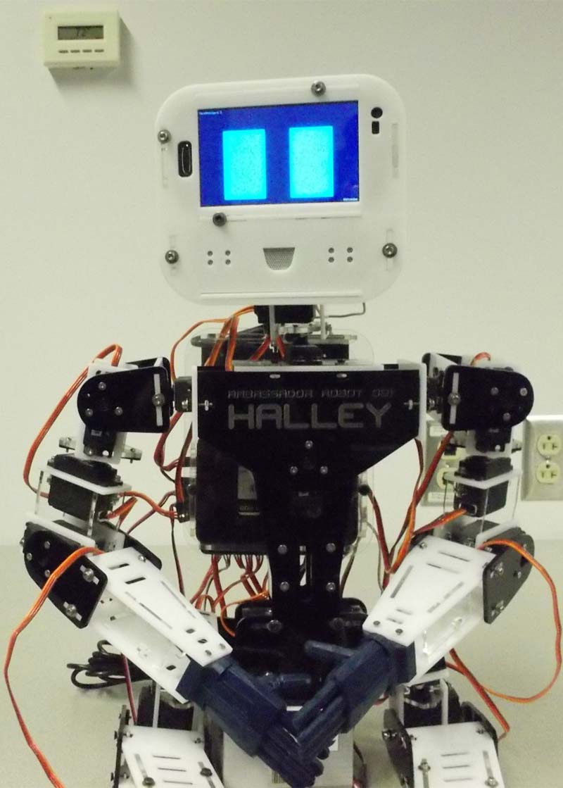Halley Ambassador Robot project.