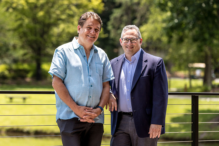 Lockhart and Posnock at Brevard Music Center.