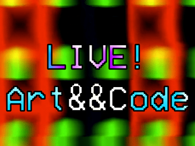 Logo for Live! Art&&Code