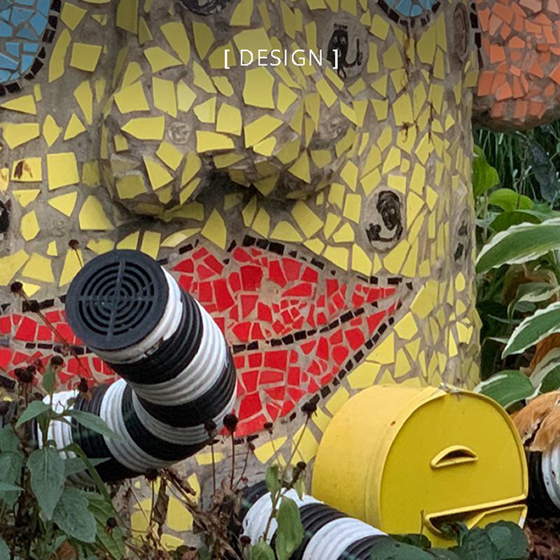 Detail shot of the Octopus Garden.