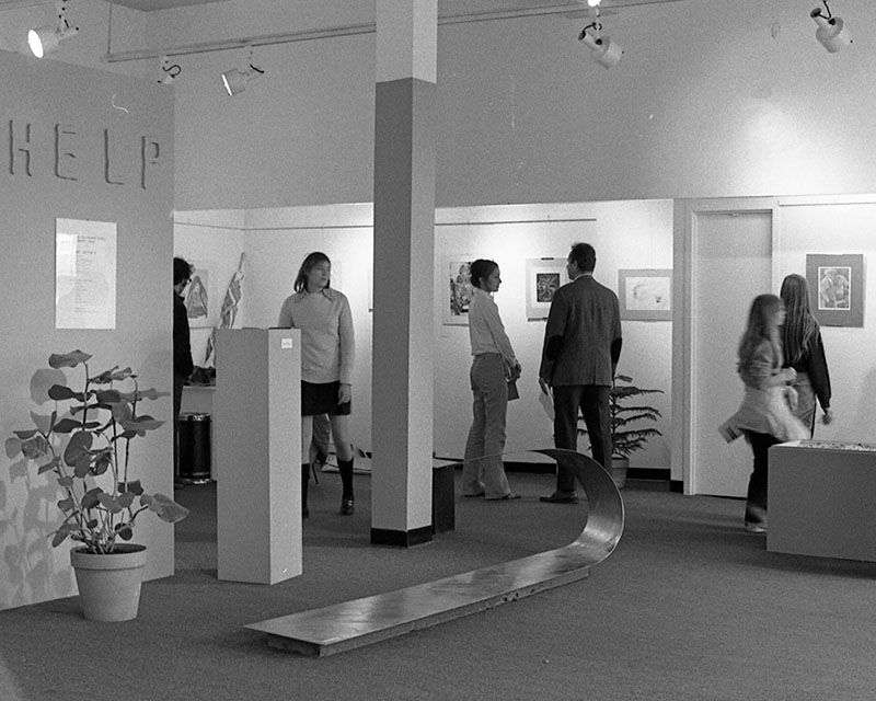 CMU Student's Gallery, 1972.