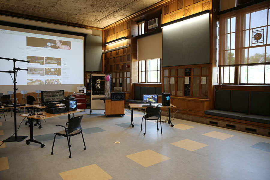 The renovated STUDIO space.