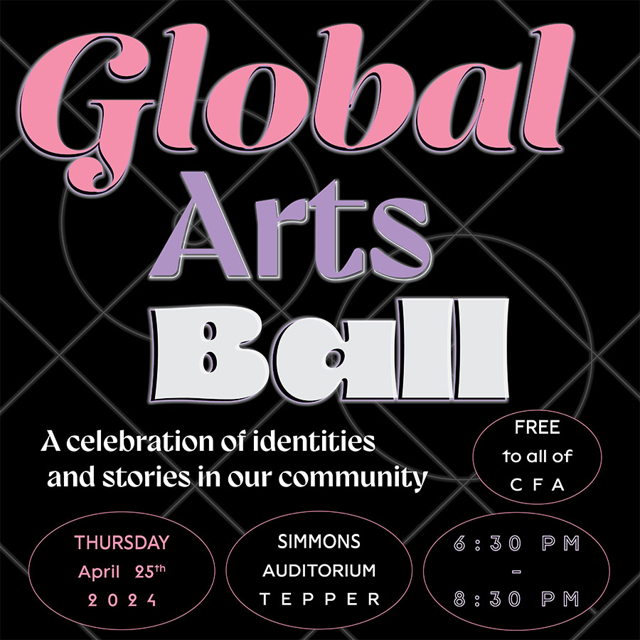 Global Arts Ball poster