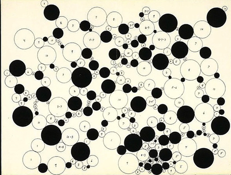 Score for Ben Patterson's String Music, 1960.
