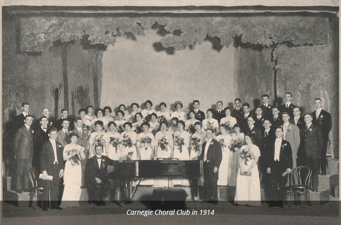 Carnegie Choral Society 1914