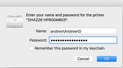 Authentication for Andrew Servers