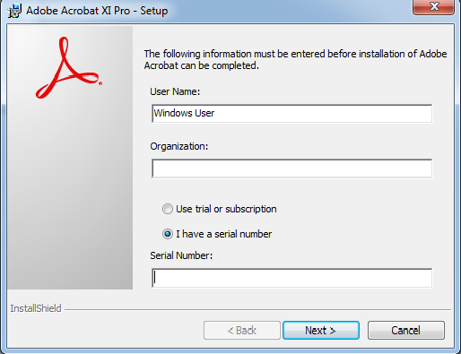 adobe acrobat pro xi trial