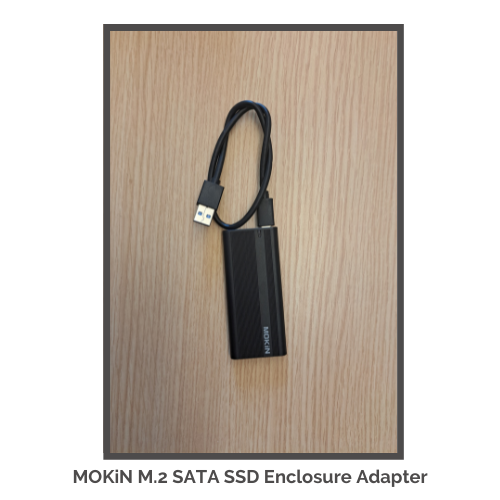 MOKiN M.2 SATA SSD Enclosure Adapter