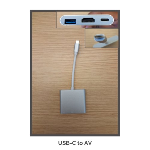 USB-C to AV