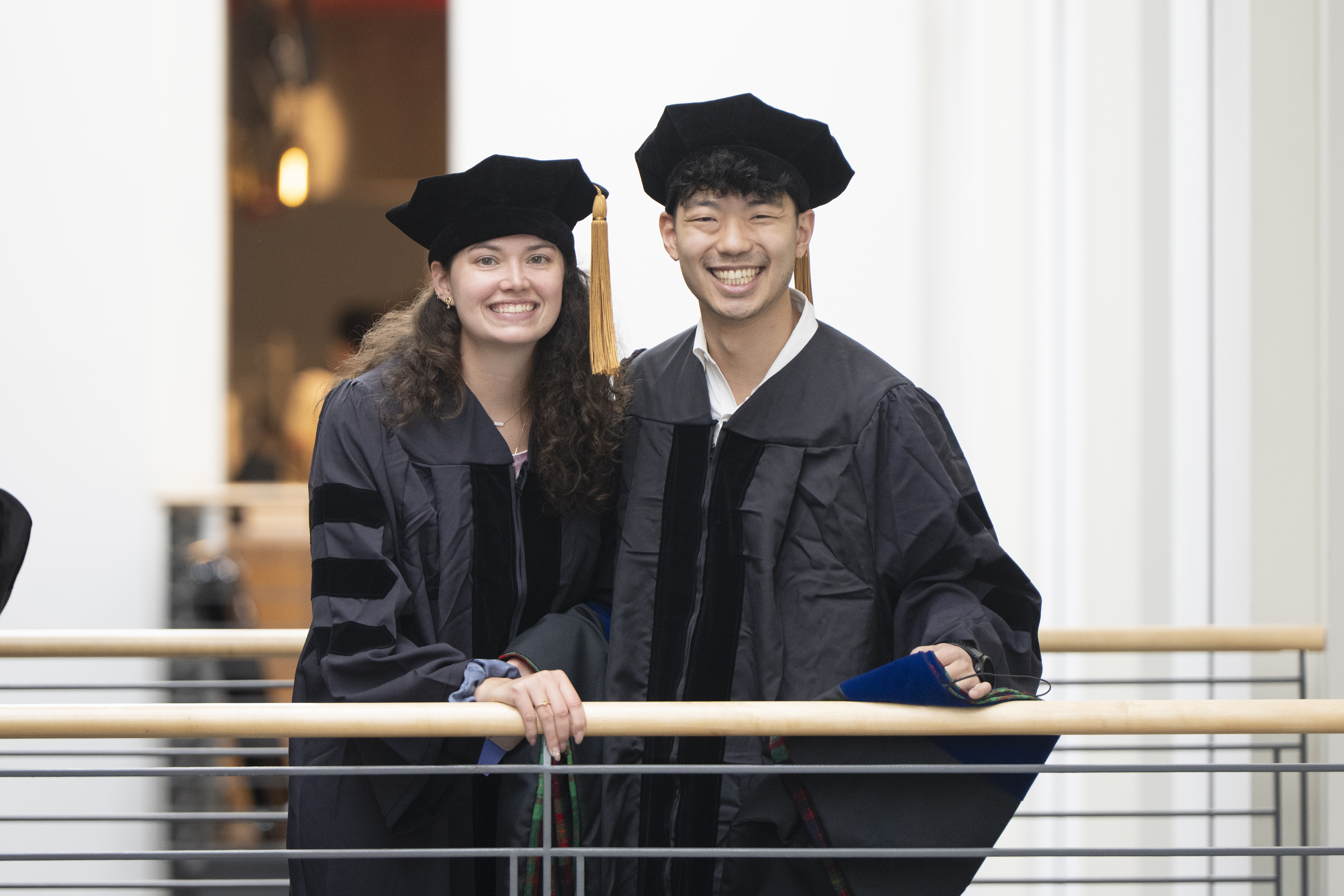 Christine and Darren Graduation