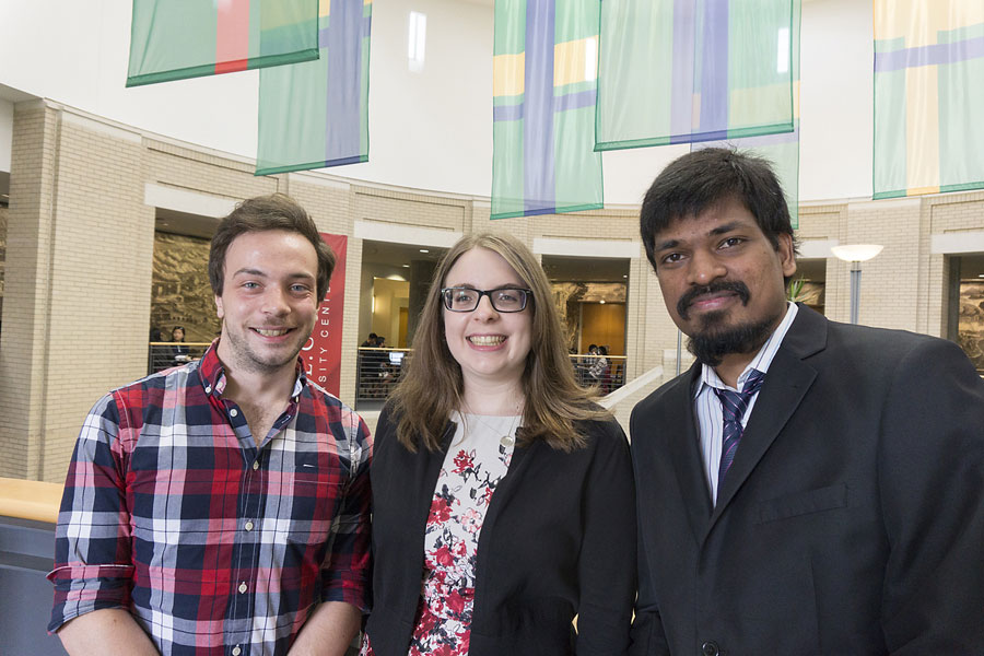 Clive Newstead, Rebecca Alford and Shadab Alam