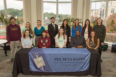 photo of PBK recipients