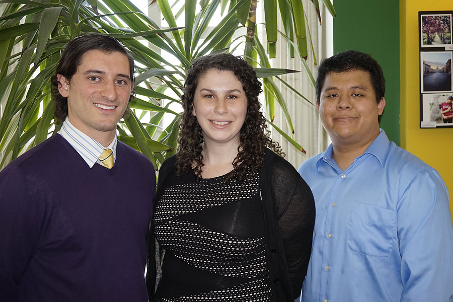 David Menasche, Danielle Schlesinger, and Eric Wu