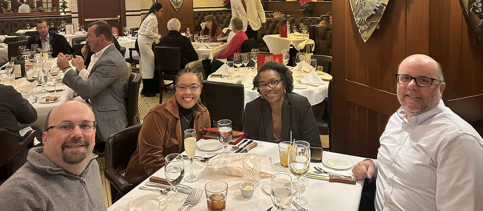 Alumni dinner in New Orleans