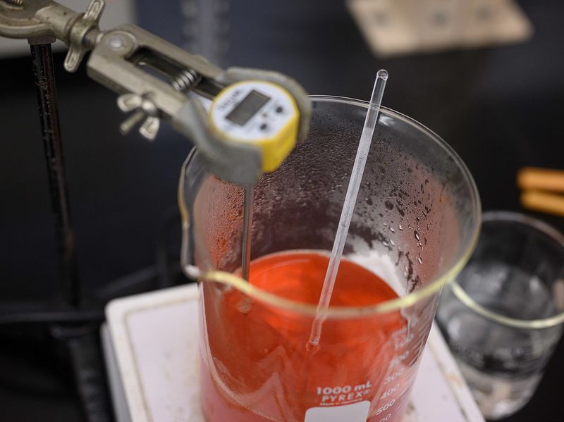 Lab image of beaker