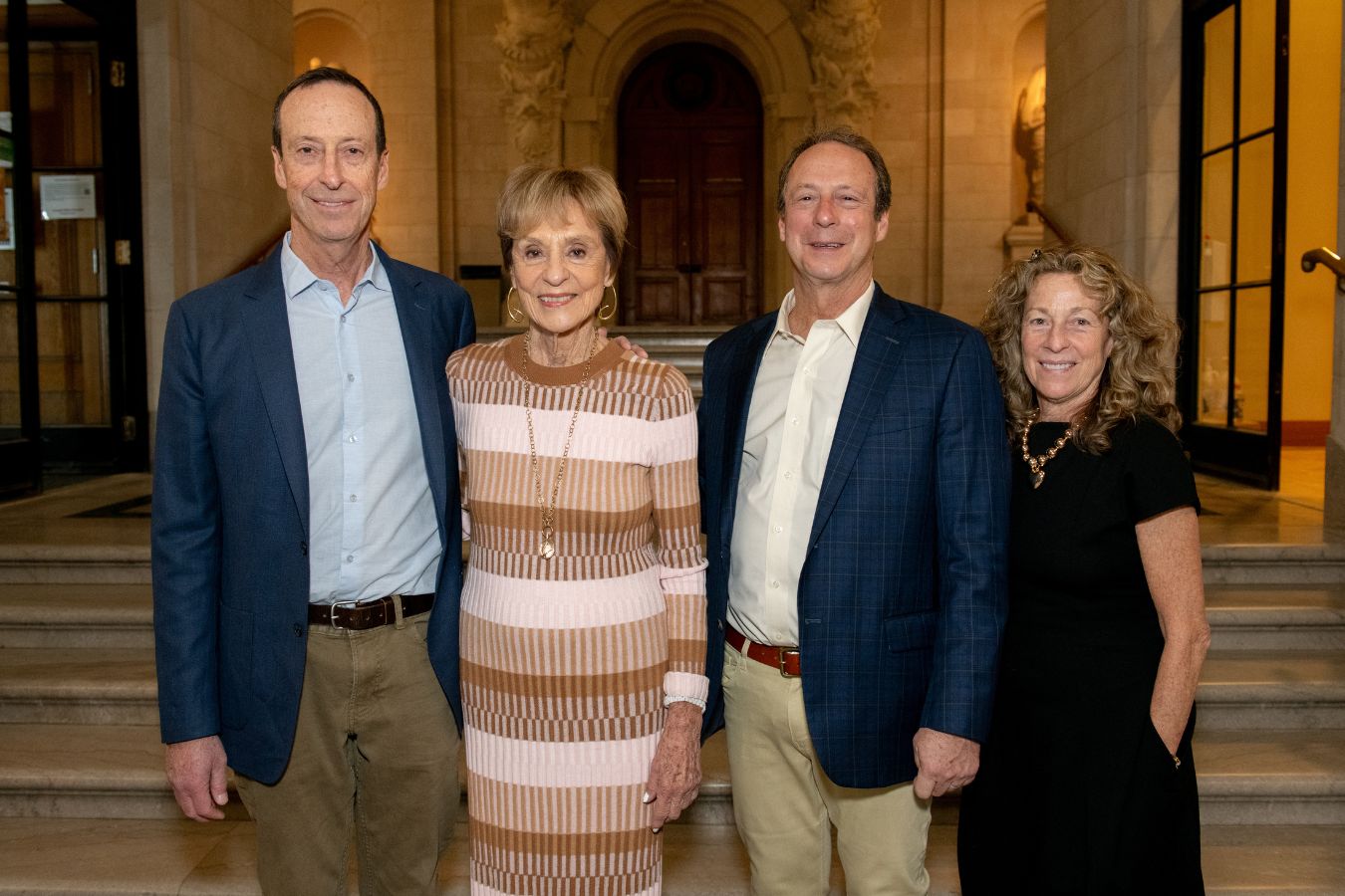 l to r: Gordon Friedman, Cynthia Friedman, Bill Friedman, Stephanie [Friedman] Meyers