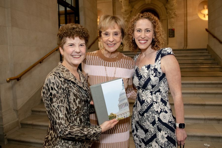 l to r: Audrey Kurth Cronin, Cynthia Friedman, and Emily Half, CMIST Deputy Director for Academic Affairs