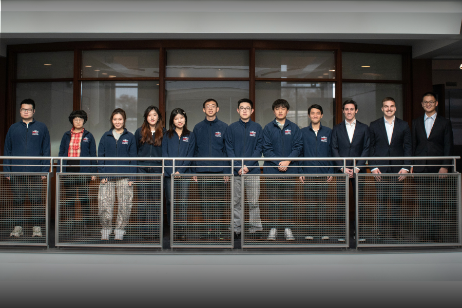 MITS students who presented their Capstone projects in December 2025 pose for a group picture