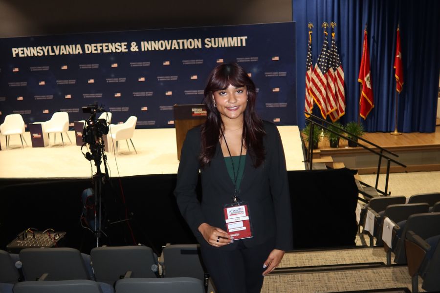 Sahana Patel attends the Pennsylvania Defense & Innovation Summit