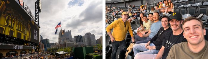 CMIST Graduate Students Pirate's Game Outting