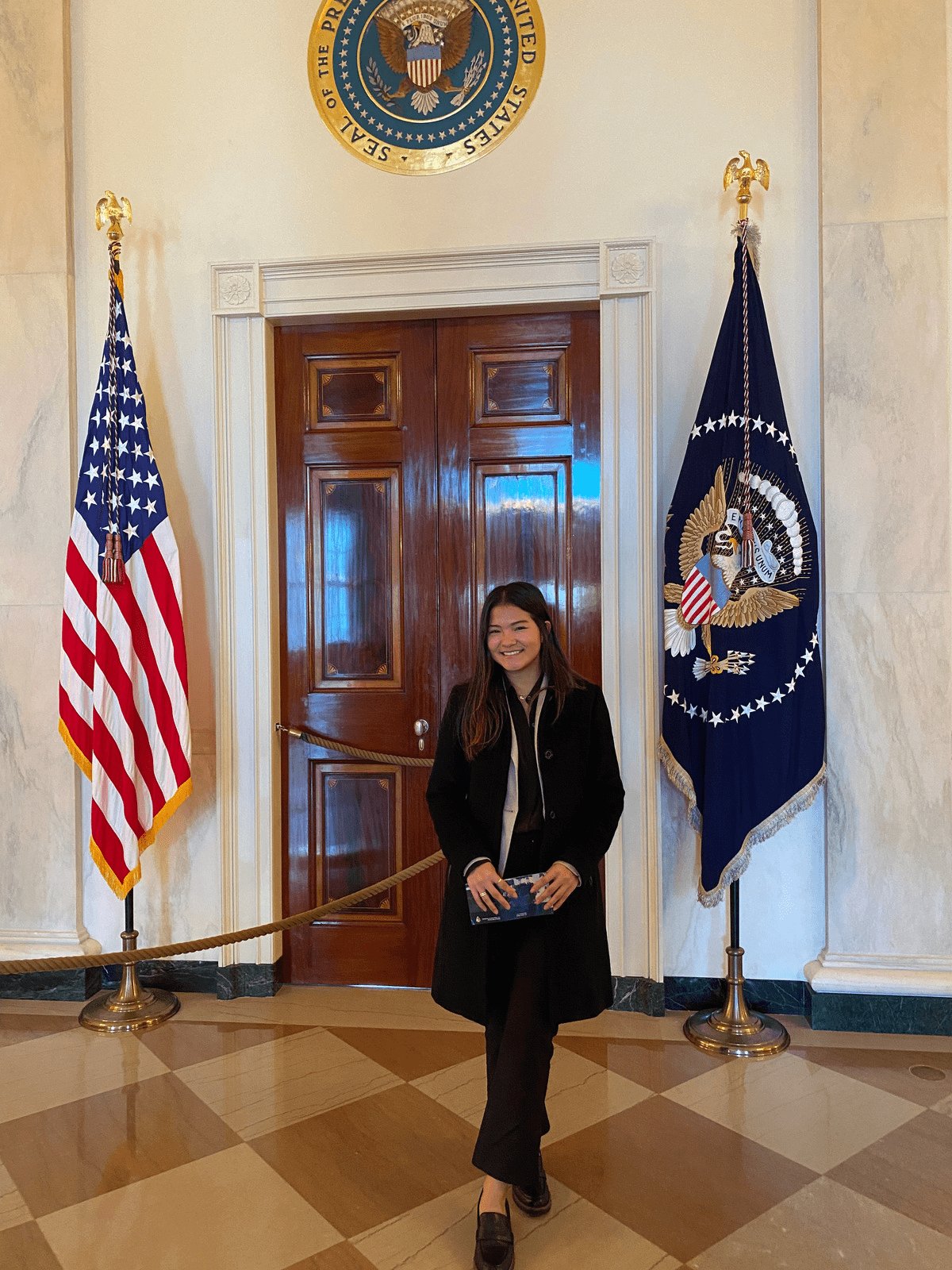 Keilani Barba in the Executive Office of the President
