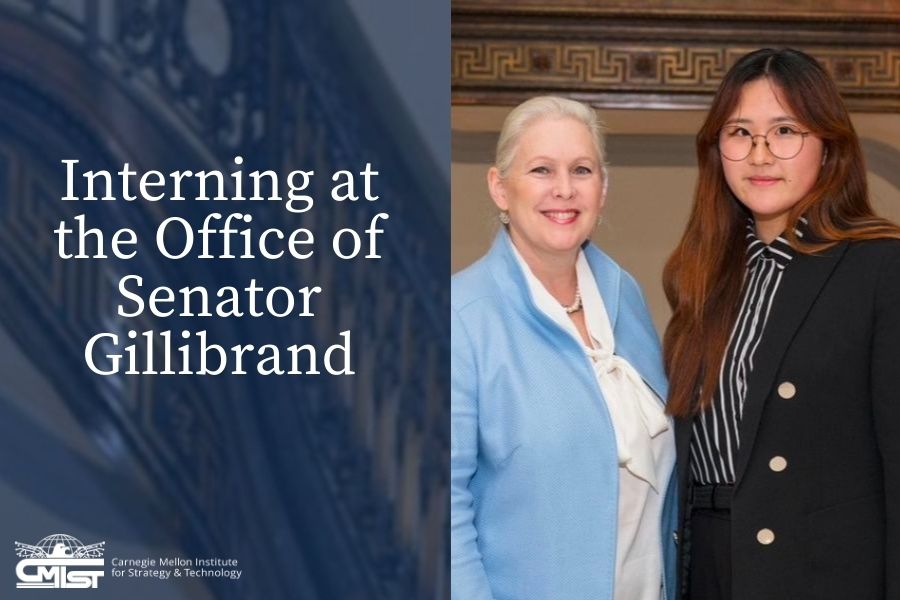 Senator Gillibrand and Victoria Jung