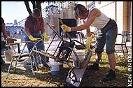 Cleaning Chairs for SUNY