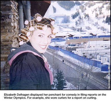 Elizabeth Delhagen's Winter Olympic project