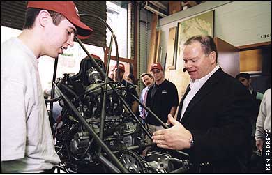 Chip Ganassi & students