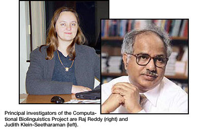 Raj Reddy and Judith Klein-Seetharaman